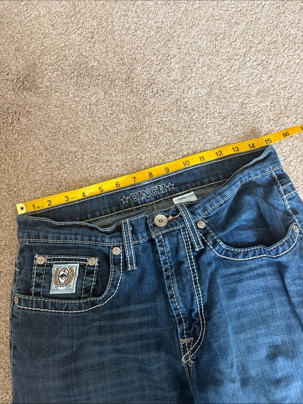 Cinch relaxed straight